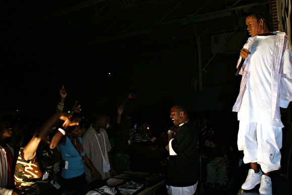 Hurricane Chris performing at a High School Dance in '06